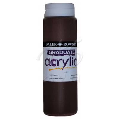 Daler Rowney Graduate Akrilik Boya 500ml 225 Burnt Umber