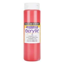 Daler Rowney - Daler Rowney Graduate Akrilik Boya 500ml 500 Cadmium Red Hue