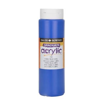 Daler Rowney Graduate Akrilik Boya 500ml 110 Cobalt Blue Hue