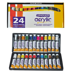 Daler Rowney - Daler Rowney Graduate Akrilik Boya Seti 24 Renk 123 900 024