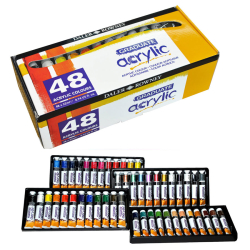 Daler Rowney - Daler Rowney Graduate Akrilik Boya Seti 48 Renk 123 900 048