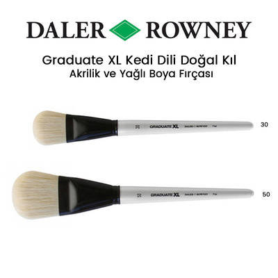 Daler Rowney Graduate XL Kedi Dili Doğal Kıl Fırça