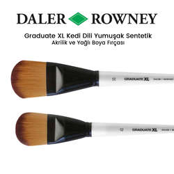 Daler Rowney - Daler Rowney Graduate XL Kedi Dili Yumusak Sentetik Fırça