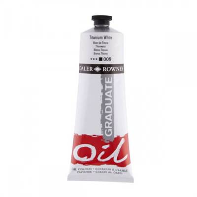 Daler Rowney Graduate Yağlı Boya 200ml 009 Titanium White