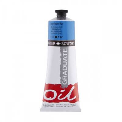 Daler Rowney Graduate Yağlı Boya 200ml 112 Coeruleum Hue