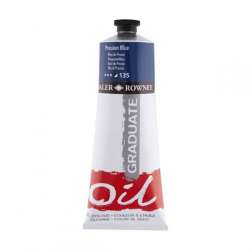 Daler Rowney - Daler Rowney Graduate Yağlı Boya 200ml 135 Prussian Blue