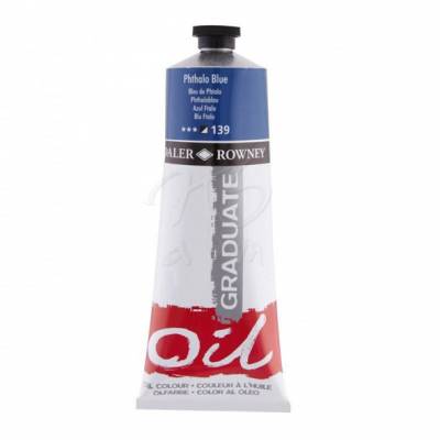 Daler Rowney Graduate Yağlı Boya 200ml 139 Phthalo Blue