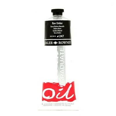 Daler Rowney Graduate Yağlı Boya 200ml 247 Raw Umber