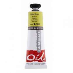 Daler Rowney - Daler Rowney Graduate Yağlı Boya 200ml 388 Yellow Green