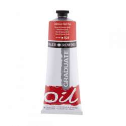 Daler Rowney - Daler Rowney Graduate Yağlı Boya 200ml 503 Cadmium Red Hue