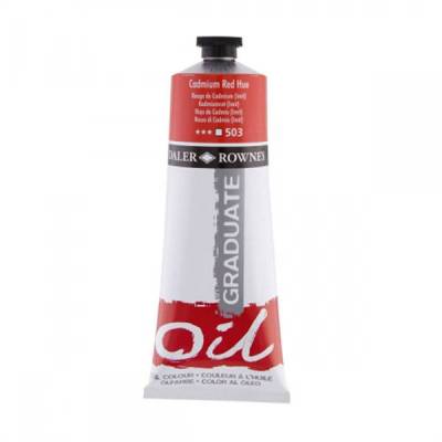 Daler Rowney Graduate Yağlı Boya 200ml 503 Cadmium Red Hue