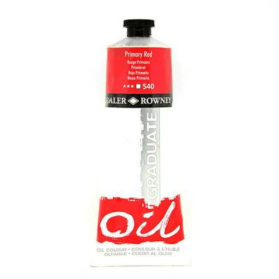 Daler Rowney Graduate Yağlı Boya 200ml 540 Primary Red