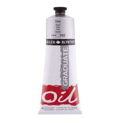 Daler Rowney Graduate Yağlı Boya 200ml 702 Silver