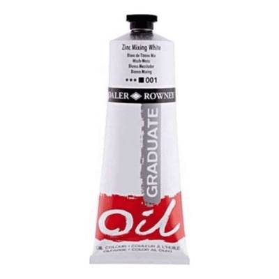 Daler Rowney Graduate Yağlı Boya 38ml 001 Zinc Mixing White