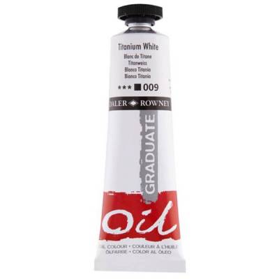 Daler Rowney Graduate Yağlı Boya 38ml 009 Titanium White