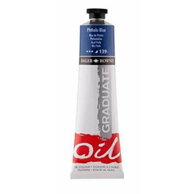 Daler Rowney Graduate Yağlı Boya 38ml 139 Phthalo Blue