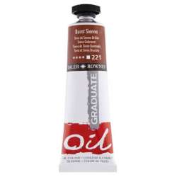 Daler Rowney - Daler Rowney Graduate Yağlı Boya 38ml 221 Burnt Sianna