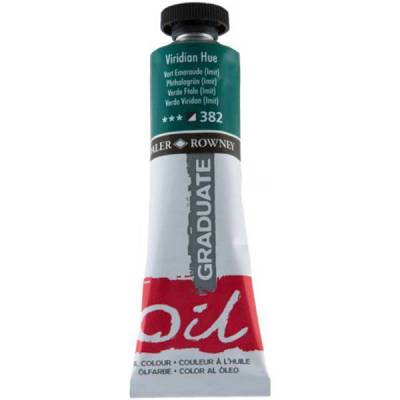 Daler Rowney Graduate Yağlı Boya 38ml 382 Viridian Hue