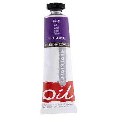 Daler Rowney Graduate Yağlı Boya 38ml 450 Violet