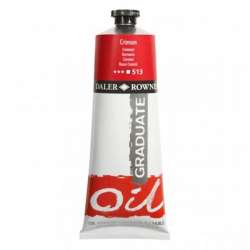 Daler Rowney - Daler Rowney Graduate Yağlı Boya 38ml 513 Crimson