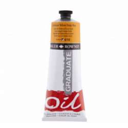 Daler Rowney - Daler Rowney Graduate Yağlı Boya 38ml 618 Cadmium Yellow Deep Hue