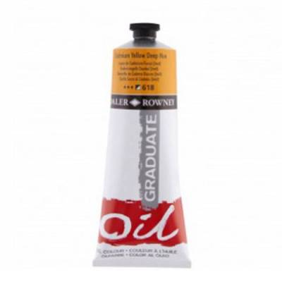 Daler Rowney Graduate Yağlı Boya 38ml 618 Cadmium Yellow Deep Hue