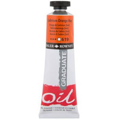 Daler Rowney Graduate Yağlı Boya 38ml 619 Cadmium Orange Hue