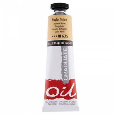 Daler Rowney Graduate Yağlı Boya 38ml 635 Naples Yellow