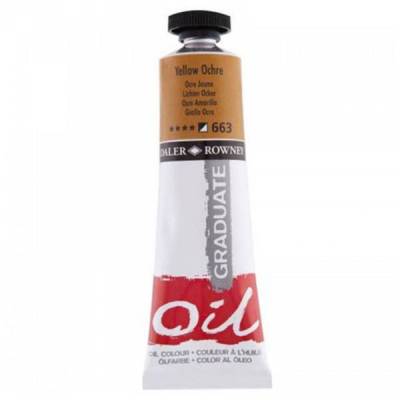 Daler Rowney Graduate Yağlı Boya 38ml 663 Yellow Ochre