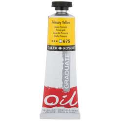 Daler Rowney - Daler Rowney Graduate Yağlı Boya 38ml 675 Primary Yellow