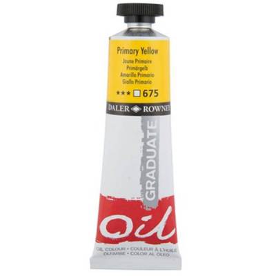 Daler Rowney Graduate Yağlı Boya 38ml 675 Primary Yellow