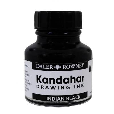 Daler Rowney Kandahar Siyah Çini Mürekkebi 28ml