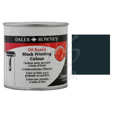 Daler Rowney Oil Based Block Printing 250ml 026 Black