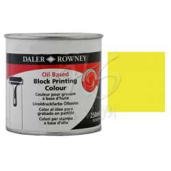 Daler Rowney - Daler Rowney Oil Based Block Printing 250ml 607 Brilliant Yellow