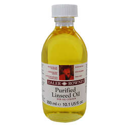 Daler Rowney - Daler Rowney Purified Linseed Oil Keten Yağı 300ml