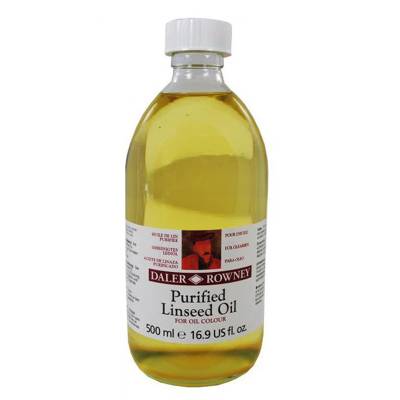 Daler Rowney Purified Linseed Oil Saflaştırılmış Keten Yağı 500ml