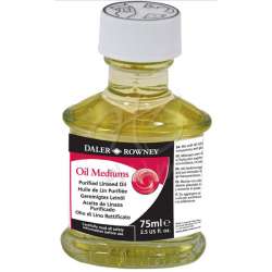 Daler Rowney - Daler Rowney Purified Linseed Oil Saflaştırılmış Keten Yağı 75ml