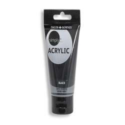 Daler Rowney - Daler Rowney Simply Akrilik Boya 250ml 026 Black