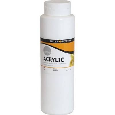 Daler Rowney Simply Akrilik Boya 750ml 011 White