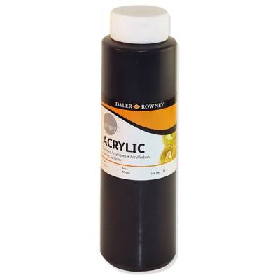 Daler Rowney Simply Akrilik Boya 750ml 026 Black