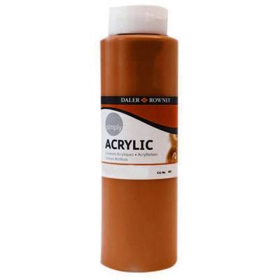 Daler Rowney Simply Akrilik Boya 750ml 205 Brown