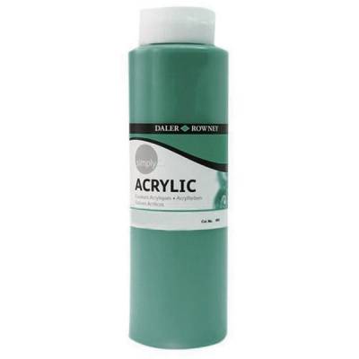 Daler Rowney Simply Akrilik Boya 750ml 391 Medium Green