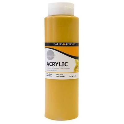 Daler Rowney Simply Akrilik Boya 750ml 663 Yellow Ochre