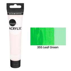 Daler Rowney - Daler Rowney Simply Akrilik Boya 75ml 355 Leaf Green