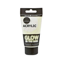 Daler Rowney - Daler Rowney Simply Akrilik Boya 75ml 598 Glow in the Dark