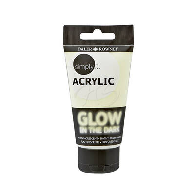 Daler Rowney Simply Akrilik Boya 75ml 598 Glow in the Dark