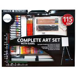 Daler Rowney - Daler Rowney Simply Complete Karma Resim Seti 115li Set