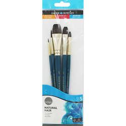 Daler Rowney - Daler Rowney Simply Natural Hair Seti 5li