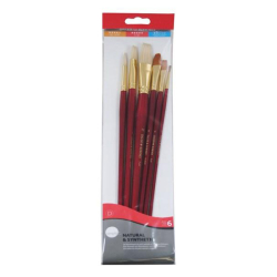 Daler Rowney - Daler Rowney Simply Natural Synthetic 6lı Fırça Seti 216 940 600