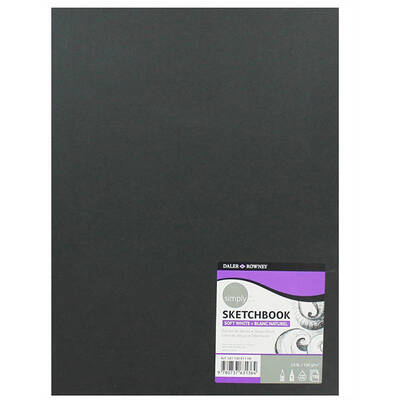 Daler Rowney Simply Sketchbook Soft White 110 Yp 100g 27,9x35,6